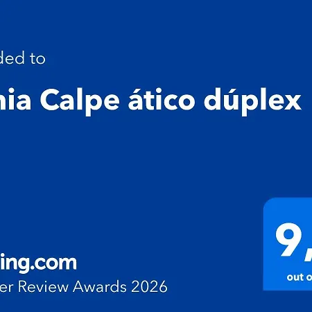 Bahia Atico Duplex * Κάλπε